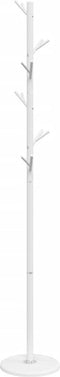 vidaXL - Kapstok - 175 - cm - gepoedercoat - ijzer - wit