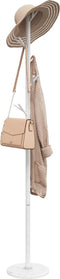 vidaXL - Kapstok - 175 - cm - gepoedercoat - ijzer - wit