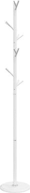 vidaXL - Kapstok - 175 - cm - gepoedercoat - ijzer - wit