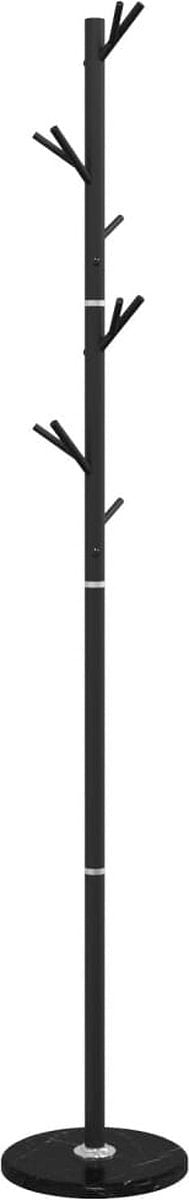 vidaXL - Kapstok - 175 - cm - gepoedercoat - ijzer - zwart
