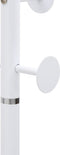 vidaXL - Kapstok - 176 - cm - gepoedercoat - ijzer - wit