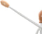 vidaXL - Kapstok - 176 - cm - gepoedercoat - ijzer - wit