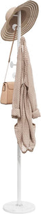 vidaXL - Kapstok - 176 - cm - gepoedercoat - ijzer - wit