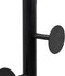vidaXL - Kapstok - 176 - cm - gepoedercoat - ijzer - zwart