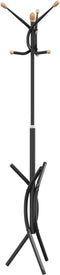 vidaXL - Kapstok - 176 - cm - gepoedercoat - ijzer - zwart