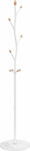 vidaXL - Kapstok - 177 - cm - gepoedercoat - ijzer - wit