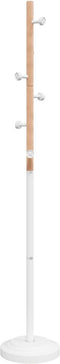 vidaXL - Kapstok - 177 - cm - gepoedercoat - ijzer - wit