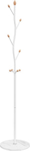 vidaXL - Kapstok - 177 - cm - gepoedercoat - ijzer - wit