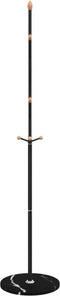 vidaXL - Kapstok - 177 - cm - gepoedercoat - ijzer - zwart