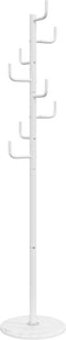 vidaXL - Kapstok - 183 - cm - gepoedercoat - ijzer - wit