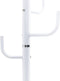 vidaXL - Kapstok - 183 - cm - gepoedercoat - ijzer - wit