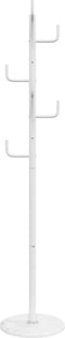 vidaXL - Kapstok - 183 - cm - gepoedercoat - ijzer - wit