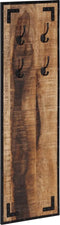 vidaXL - Kapstok - 35x8x110 - cm - massief - ruw - mangohout