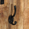 vidaXL - Kapstok - 35x8x110 - cm - massief - ruw - mangohout