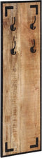 vidaXL - Kapstok - 35x8x110 - cm - massief - ruw - mangohout