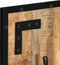 vidaXL - Kapstok - 35x8x110 - cm - massief - ruw - mangohout