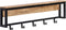 vidaXL - Kapstok - 87x10x27 - cm - massief - ruw - mangohout