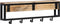 vidaXL - Kapstok - 87x10x27 - cm - massief - ruw - mangohout