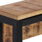 vidaXL - Kapstok - 87x10x27 - cm - massief - ruw - mangohout