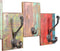 vidaXL - Kapstok - met - 7 - haken - massief - gerecycled - hout