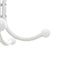 vidaXL - Kapstok - met - parapluhouder - 180 - cm - gepoedercoat - ijzer - wit