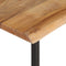 vidaXL - Kapstok - met - schap - 100x35x22 - cm - massief - acaciahout