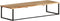 vidaXL - Kapstok - met - schap - 100x35x22 - cm - massief - acaciahout