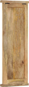 vidaXL - Kapstokken - 2 - st - 38x100 - cm - massief - mangohout