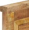 vidaXL - Kapstokken - 2 - st - 38x100 - cm - massief - mangohout