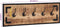 vidaXL - Kapstokken - 2 - st - 80x8x25 - cm - massief - ruw - mangohout