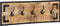 vidaXL - Kapstokken - 2 - st - 80x8x25 - cm - massief - ruw - mangohout