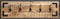 vidaXL - Kapstokken - 2 - st - 80x8x25 - cm - massief - ruw - mangohout