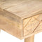 vidaXL - Kaptafel - 100x50x76 - cm - massief - mangohout