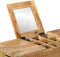 vidaXL - Kaptafel - 105x35x75 - cm - massief - ruw - mangohout - en - ijzer