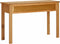 vidaXL - Kaptafel - 110x40x75 - cm - massief - eikenhout