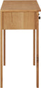 vidaXL - Kaptafel - 110x40x75 - cm - massief - eikenhout