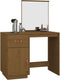 vidaXL - Kaptafel - 95x50x134 - cm - massief - grenenhout - honingbruin