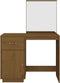 vidaXL - Kaptafel - 95x50x134 - cm - massief - grenenhout - honingbruin