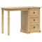 vidaXL - Kaptafel - Corona - 110x47x75 - cm - massief - grenenhout