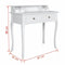 vidaXL - Kaptafel - Femke - met - lades - wit