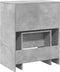 vidaXL - Kaptafel - met - krukje - 60x40x113,5 - cm - betongrijs