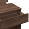 vidaXL - Kaptafel - met - LED - 100x40x120 - cm - bruin - eikenkleurig
