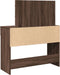 vidaXL - Kaptafel - met - LED - 100x40x120 - cm - bruin - eikenkleurig