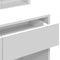 vidaXL - Kaptafel - met - LED - 80x41x144,5 - cm - wit