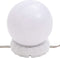 vidaXL - Kaptafel - met - LED-verlichting - 60x40x140 - cm - wit