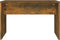 vidaXL - Kaptafelkruk - 70x35x45 - cm - bewerkt - hout - gerookt - eikenkleurig