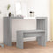 vidaXL - Kaptafelkruk - 70x35x45 - cm - bewerkt - hout - grijs - sonoma - eikenkleurig