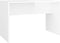 vidaXL - Kaptafelkruk - 70x35x45 - cm - bewerkt - hout - hoogglans - wit