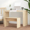 vidaXL - Kaptafelkruk - 70x35x45 - cm - bewerkt - hout - sonoma - eikenkleurig