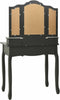 vidaXL - Kaptafelset - met - kruk - 80x69x141 - cm - paulowniahout - grijs
